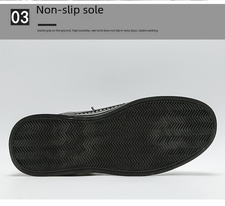 Мужские осенние высокие дышащие нескользящие ботинки Martin — универсальная рабочая обувь в корейском стиле