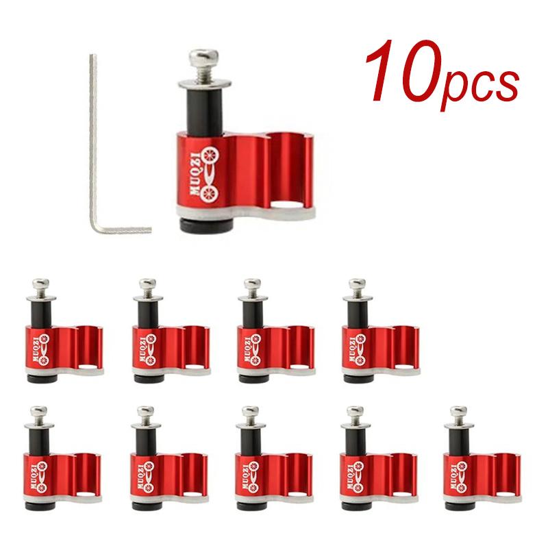 MUQZI 2/5/10PCS Cable Guide Adapter Bike Brake Shift Cable Clamps Fixed Clip Hydraulic Line Pipe Hose Holder Fuse Holders1
