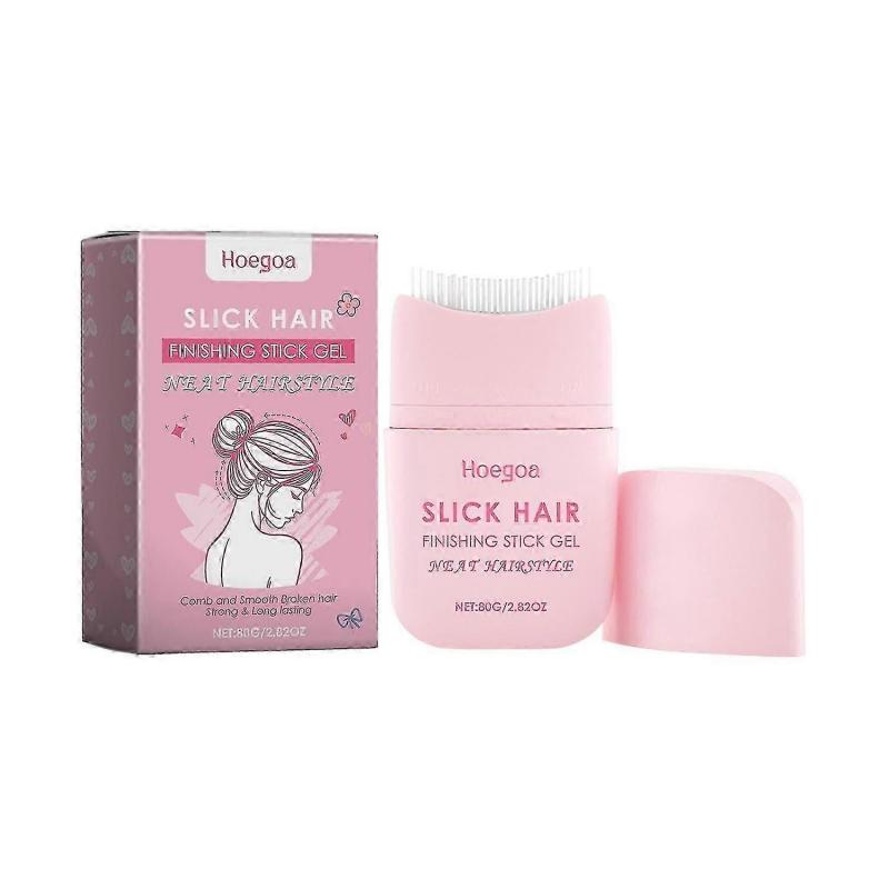 Hoegoa styling comb hair cream to organize broken hair bangs shape nourishing gloss lazy hair stylin