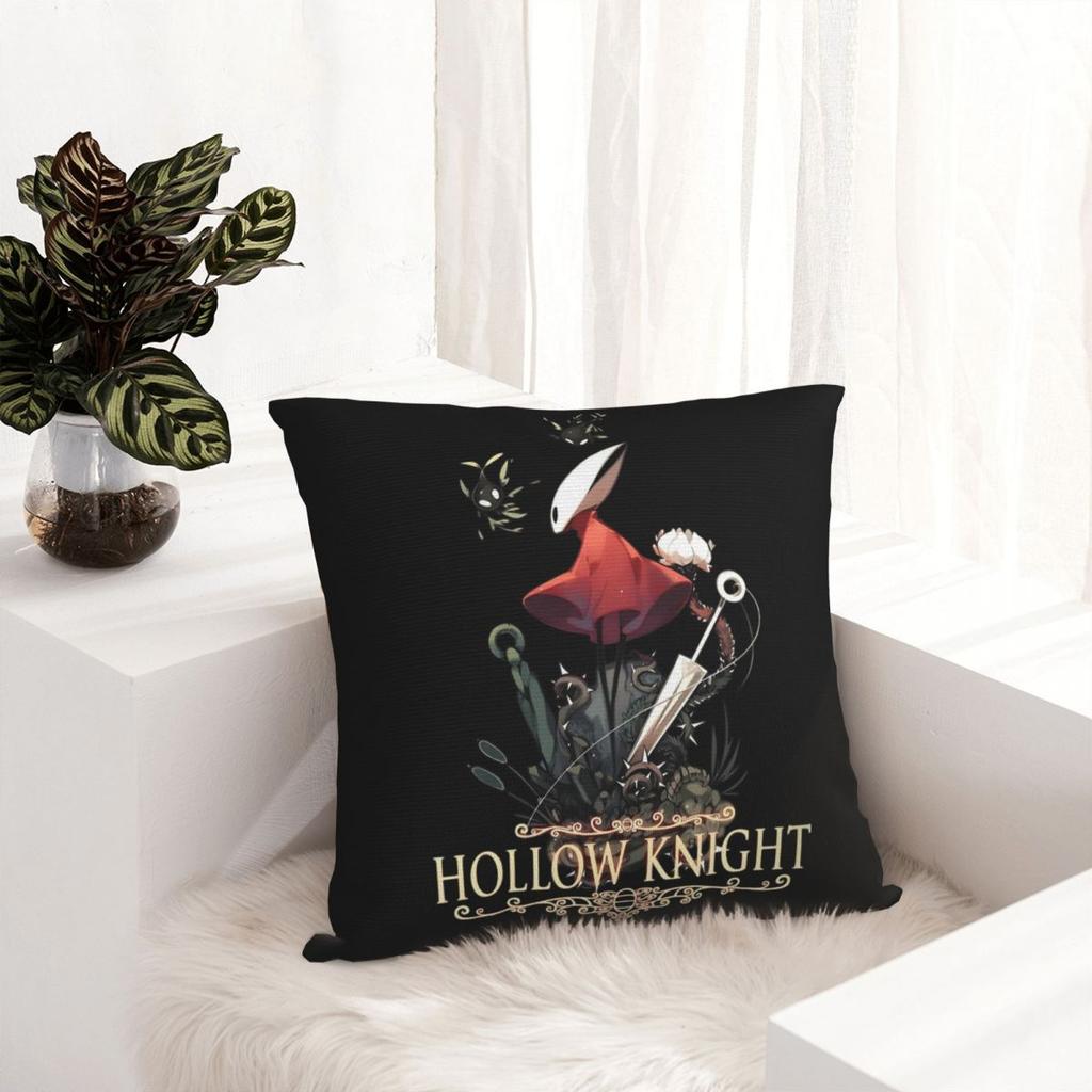 Game Hollow Knight Silksong Pillowcase Double-sided Printing Polyester Cushion Cover Decor Pillow Case Cover Home Square 45*45cm