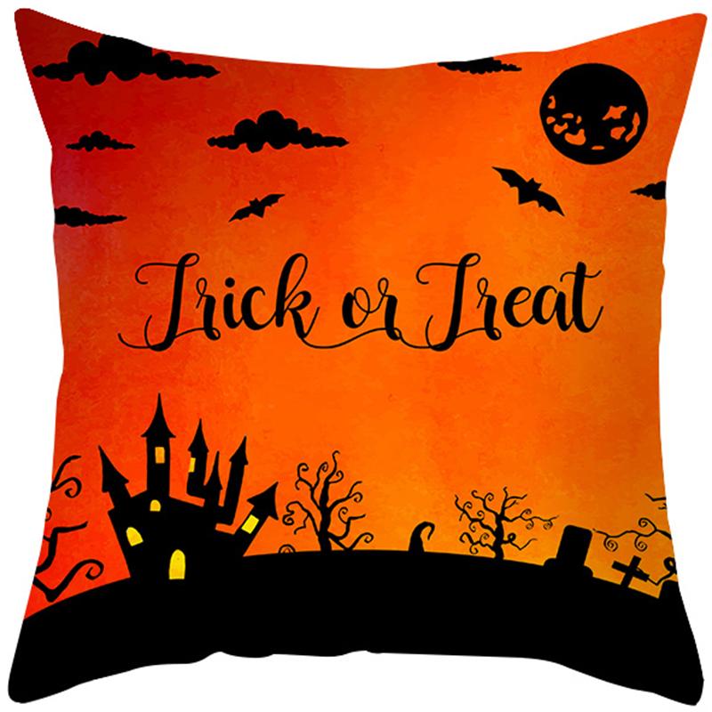 Домашний декор, наволочка с тыквой на Хэллоуин, креативная наволочка с принтом, наволочка для дивана, вечеринки, дома, автомобиля, наволочка 45x45 см, Funda de Almohada