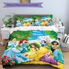 Princesses Magical Garden Print 3Pcs Bedding Setduvet Cover With 2 Bedropillowcase Home Birthday Gift