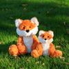 Apricot Lamb Flower Fox Plush Toy for Soft and Fluffy Flower Fox for Girls and 20cm Kids, Cute, Boys,