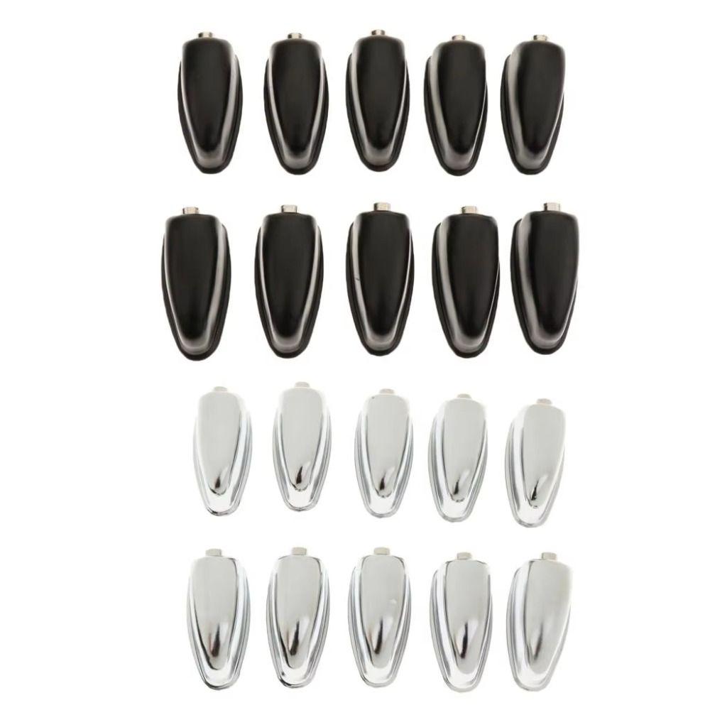 Silver/Black Drum Lugs Iron Material Snare Drum Lugs Drum Claw Hooks Musical Instruments