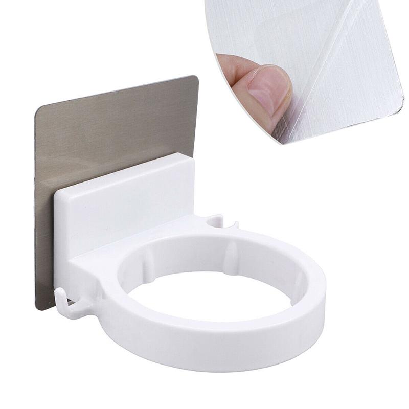 Сверлильный держатель для фена настенная полка для хранения вещей домашний органайзер товары для дома товары для дома