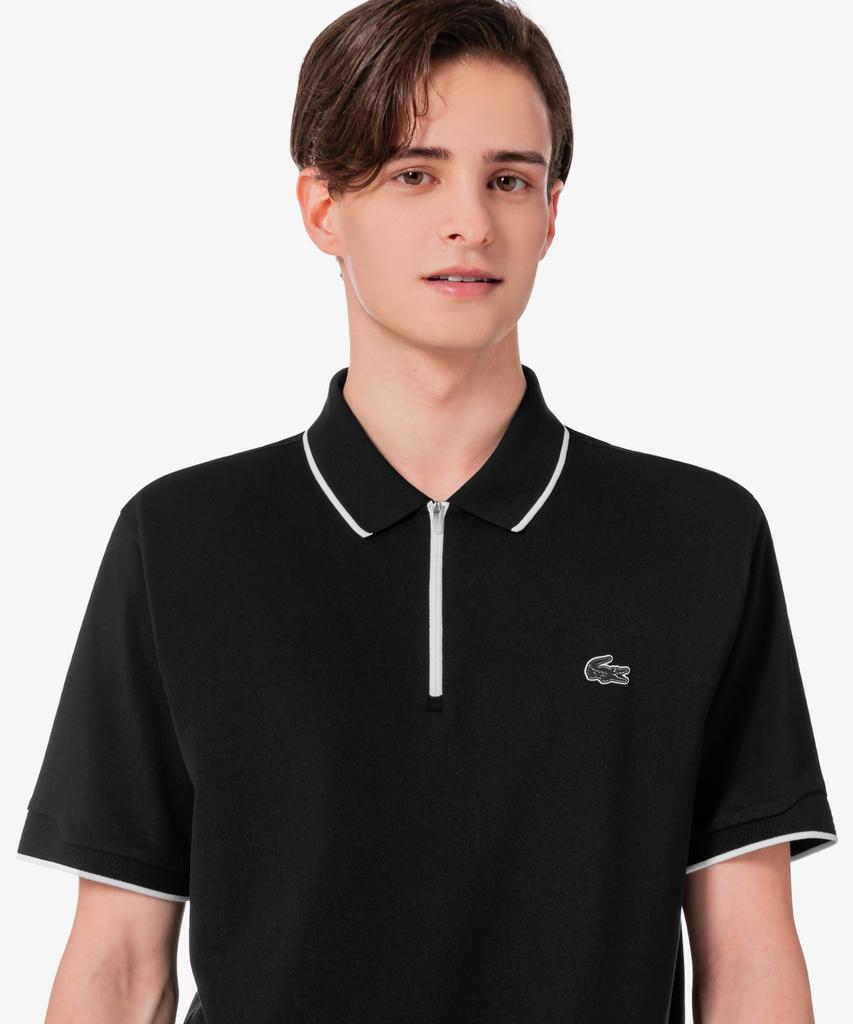 LACOSTE Men'S Half-Zip Polo Shirt Dh419E-56G 031