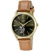 Watch HERITAGE SIGNATURE Green Dial Stainless Steel Mineral Glass Automatic 39MM Regular Warranty Watch Brown [Henry London] HL39-AS-0454 [Item]
