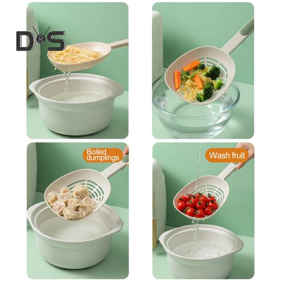 Дуршлаг для лапши Артефакт Нескользящий практичный дуршлаг для пельменей с большой ложкой