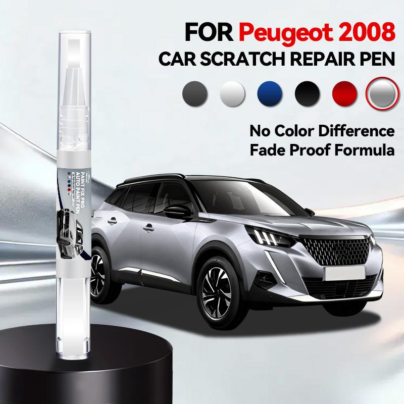 Для Peugeot 2008 2013-2025 P21 P54 Ремонтная ручка для краски Подкраска Удаление царапин DIY Автоаксессуары Черный Белый Серый Синий Оранжевый