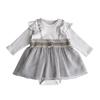 Bodysuit Baby Nuance Gray 70 [KOTOKOTO] 722-477042