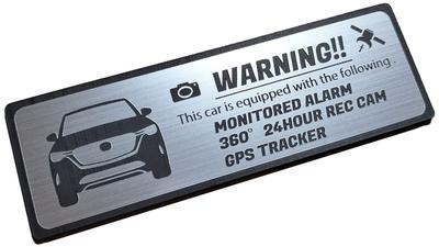 Наклейка-трекер GPS Honami Works Security Dash, эмблема CX-60, 24-часовое наблюдение, камера,