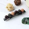 Модная корейская заколка для волос с искусственным жемчугом, пружинный зажим, женская, индивидуальная, дикая, заколка-одно слово, головной убор, аксессуары для волос, новинка