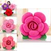 Elegant Romantic Flower Shape Cushion With Bright Colors And Soft Plush Material