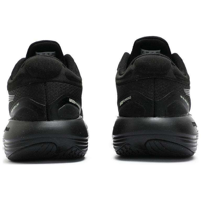 Puma Scend Pro Water Repellent - черные серебристые кроссовки унисекс 310399-01
