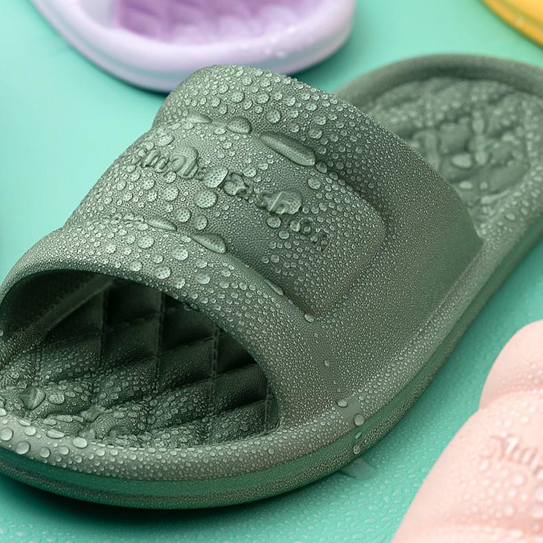 Унисекс, мужские и женские нескользящие тапочки с мягкой подошвой, водонепроницаемые тапочки для ванной комнаты, домашняя обувь без шнуровки