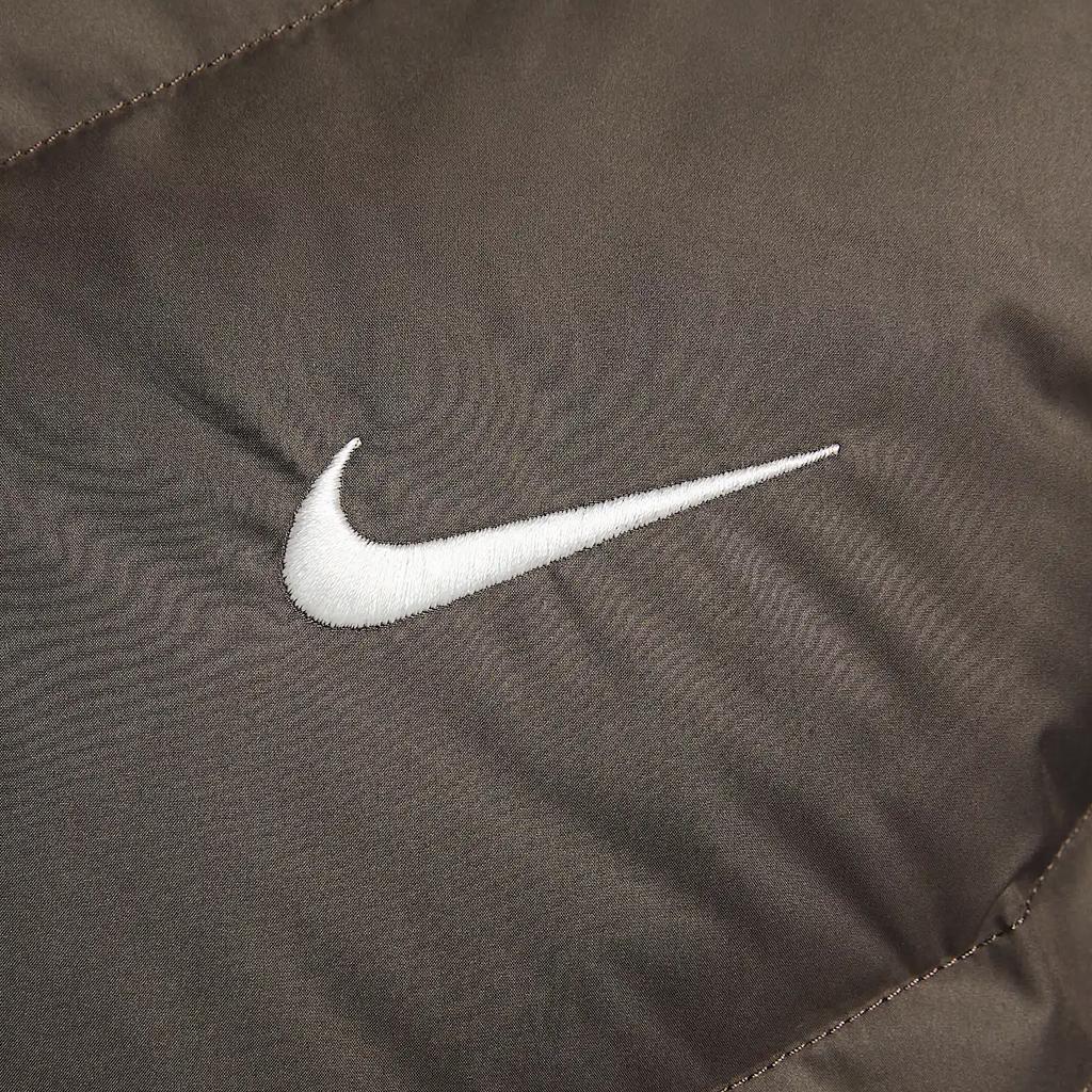 Nike Storm-Fit Windrunner Fashion Simple Windproof Warm Hooded Duck Down Jacket Men Jacket Mineral-Grey HV8203-004