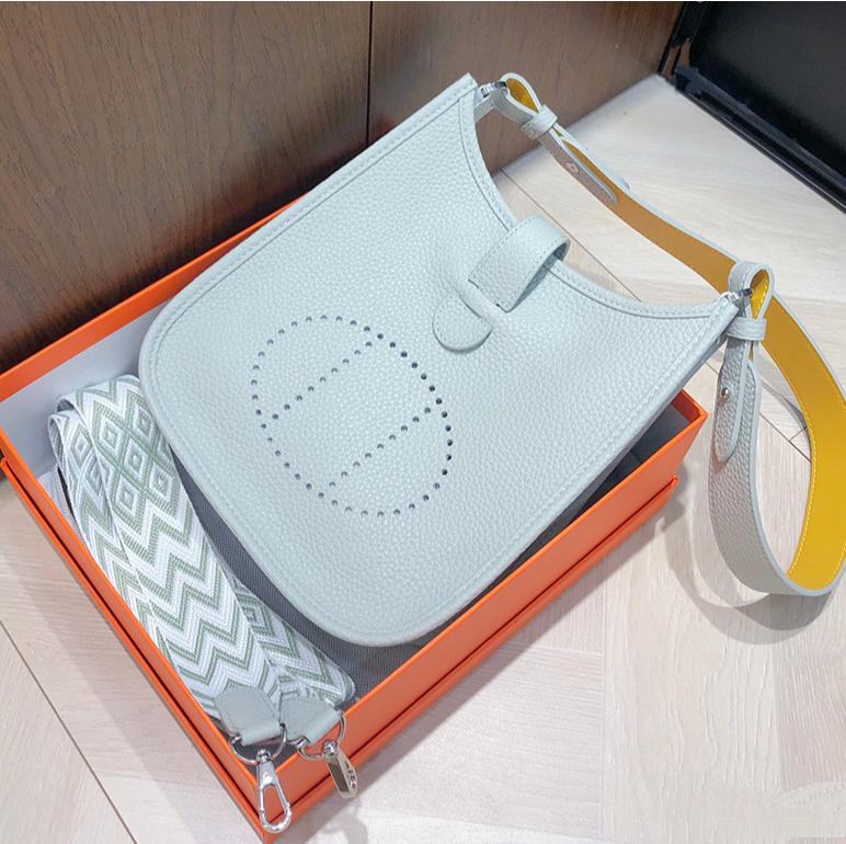 Сумка Evelyn из коровьей кожи первого слоя, женская сумка из натуральной кожи, сумка-ведро с узором личи, мини-повседневная на плечо/кроссбоди