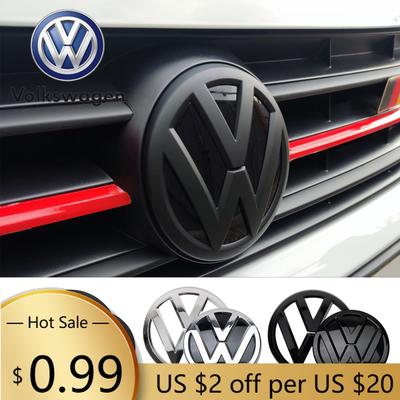 Для VOLKSWAGEN VW Автоаксессуары Автомобильная передняя решетка Задний значок багажника Накладки на крышку Декоративная наклейка Для Volkswagen VW Golf MK7 20