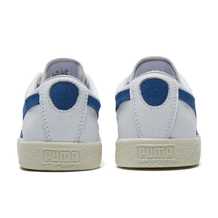 Puma Кеды Basket 90680 Ретро Повседневные Низкие Кроссовки Унисекс Синий Белый 365944-08