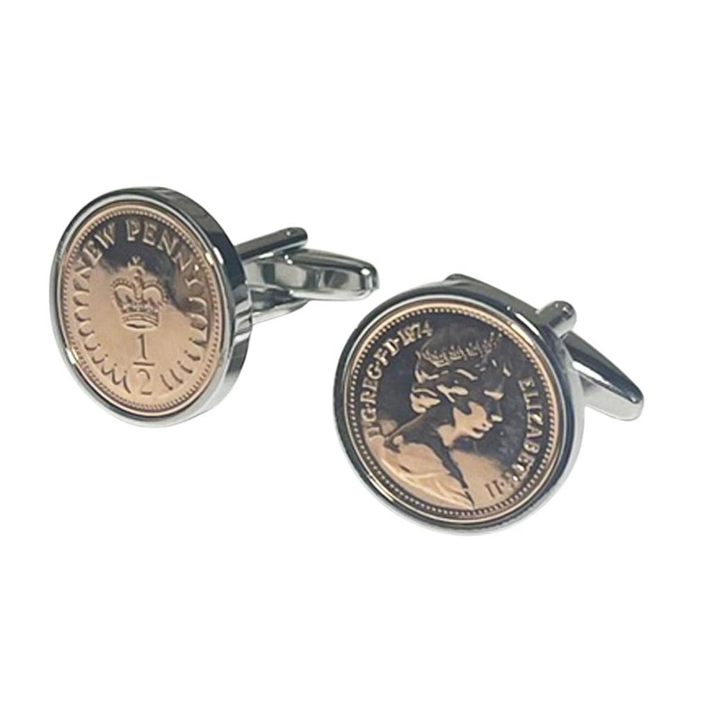Мастерская запонок Kamakura Cufflinks British Cufflinks cf281 Half-Pen