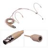 Lightweight Headworn Headset Microphone Condenser Mic 4-pin Mini XLR Plug for Wireless Bodypack