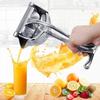 Portable Manual Fruit Manual Juice Squeezer Aluminum Alloy Hand Pressure Juicer Pomegranate Orange Lemon Juice Kitchen Fruit Too