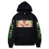Hot Roronoa Zoro Print Hoodies Men Women One Piece Anime Sweatshirts Hoodie Pockets Streetwear Clothes Harajuku