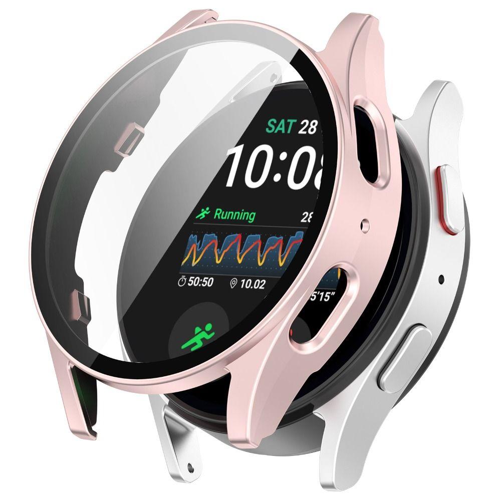 Защитный чехол с полным покрытием PC+Закаленное стекло для Samsung Galaxy Watch 7 40/44 мм
