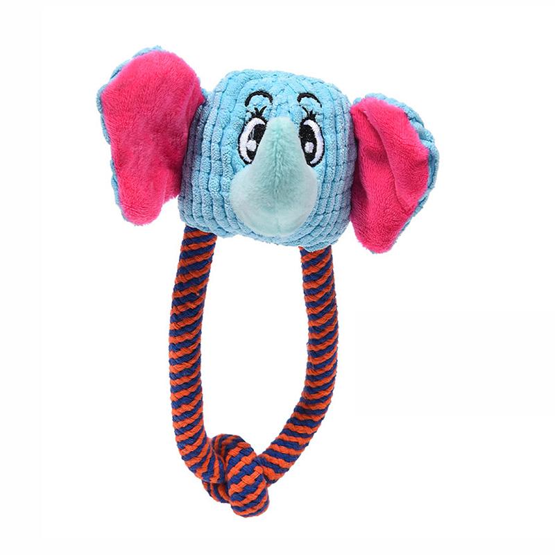 Cartoon Animals Pet Dog Chew Toy Squeaky Dog Toys for Small Dogs Bite Resistant Puppy Toys Pets Products Supplies jouet chien