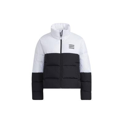 Neo Color Block Теплый пуховик с воротником-стойкой Женская верхняя одежда Черный H36722