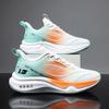 Flying Woven Sports Shoes Men's New Korean Version Mesh Student Running Shoes Soft Sole Breathable Trend Men's Shoes