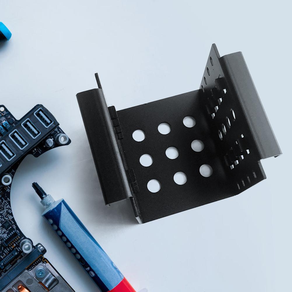 4 Bay 2.5 inch to 3.5 inch Drive SSD Adapter Bracket SSD Hard Drive Caddy Chassis Internal Mounting Holder