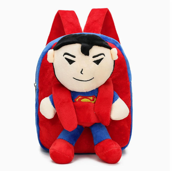 Серия Marvel Человек-паук Мультфильм Мальчики и Девочки Аниме Мода Личность Плюшевая Игрушка Отдых Милый Детский Сад Рюкзак Праздничный Подарок