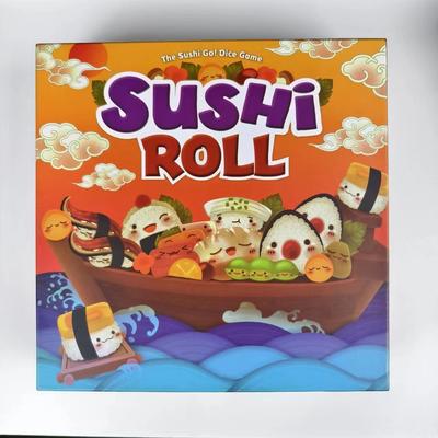 Английская версия SUSHI GO! ВЕЧЕРИНКА! Roll Sushi Dice Настольная игра для вечеринки с собаками