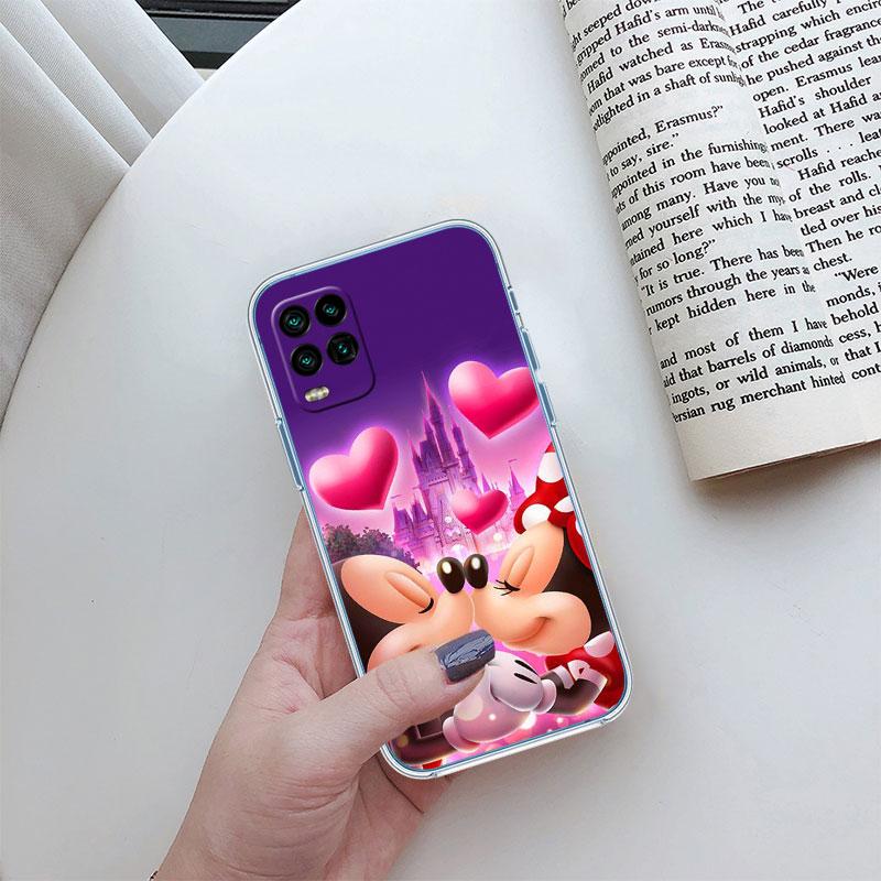 Прозрачный чехол для телефона Mickey Minnie Mouse для Motorola Moto G10 G20 G30 G31 G32 G34 G35 G41 G42 G50 G51 G52 G55 G60 G60S