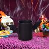 Bat Shaped Ceramic Coffee Cup 12oz Halloween Coffee Mug with Bat Wings Black Water Tea Cups for Office Home