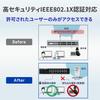 IODATA Intelligent Switch 8 Port L2 Certification Compatible Japanese Manufacturer IEEE802.1X BSH-G08MB