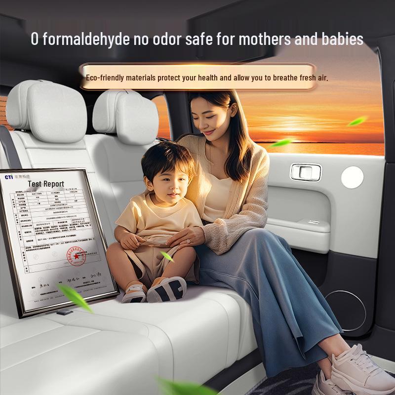 ZEEKR LS6 2026 Коврики в салон из ТПЭ - Полный комплект коврового покрытия салона