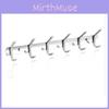 Hooks Coat Wall Mounted Stainless Steel Rack For Bathroom And Kitchen Storage