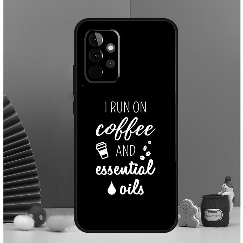 Чехол "Книги и Кофе" для Samsung Galaxy A52 A72 A13 A33 A53 A14 A24 A34 A54 A15 A25 A51 A71 A12 A32