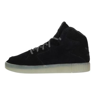 Originals Tubular Invader 2.0 Удобные Универсальные Нескользящие Прочные Высокие Кеды для Скейтборда Унисекс Кроссовки Черные S80403