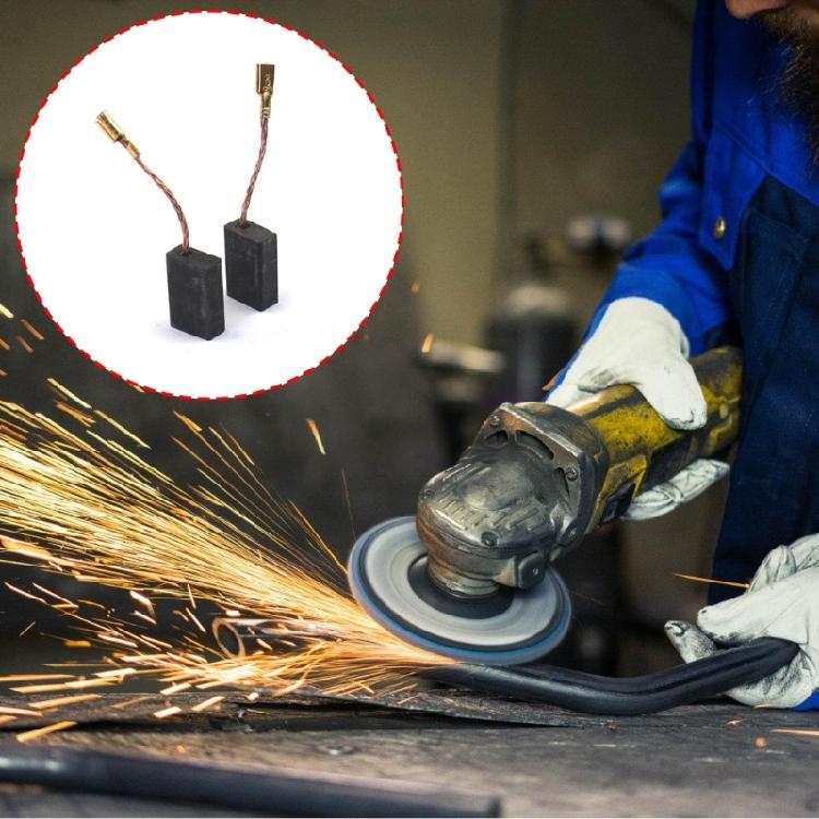 Motor Carbon Brushes Heavy Duty Construction for Cutting Machines Enhancing Durability and Efficient Energy Transfer 2x