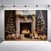 2.1 * 1.5m/ 7 * 5ft Christmas Backdrop Photography Background Portrait Photography Backdrops Photo Studio Props for Christmas Decoration Baby