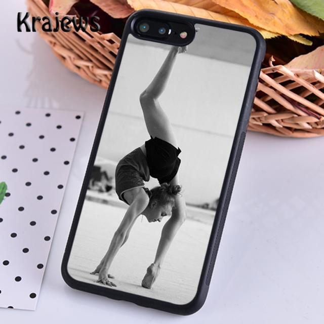 Krajews Гимнастическая балка оригинальный Чехол для телефона Для iPhone 17 Air 16 15 14 plus 11 12 13 pro max coque Оболочка Fundas