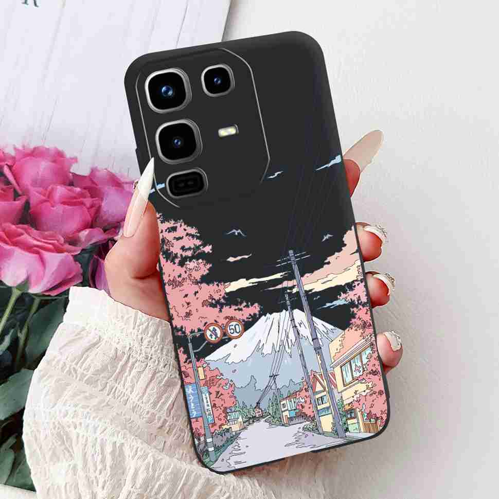 Для Infinix Note 50 2025 Чехлы X6858 С рисунком Силиконовый Мягкий Чехол Для Infinix Note 50 Note50 5G Чехол для Телефона Защита Задняя Крышка