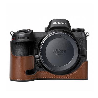 Получехол из искусственной кожи для камеры Nikon Z6 Z7 с отверстием для батареи, нижняя крышка