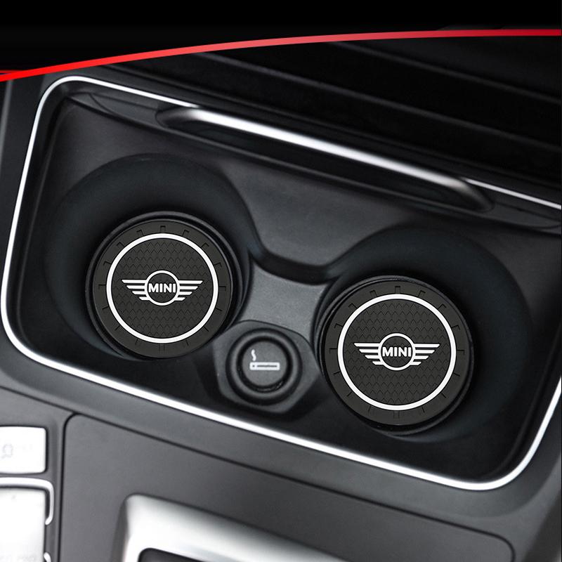 Car Accessories Coaster Silica Gel Anti-Skid Pad Car Interior Decoration Suitable For Mini Cooper Countryman clubman BMW F54 F56 jbzm61