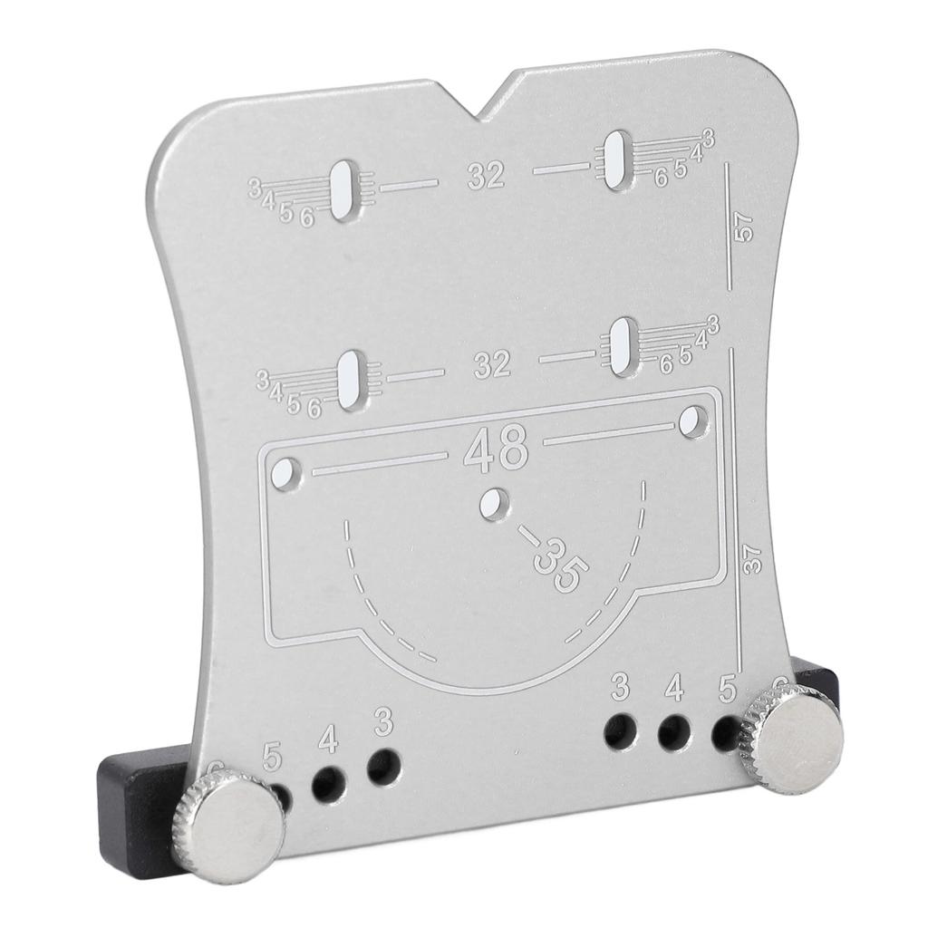 35mm Hinge Hole Opener Aluminum Alloy Quick Positioning Hinge Drilling   Locator and Drill Bit Set