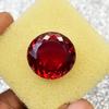 Natural Red Ruby Loose Gemstone 53.65 ct Round Cut for Jewelry Making and Gem Collections
