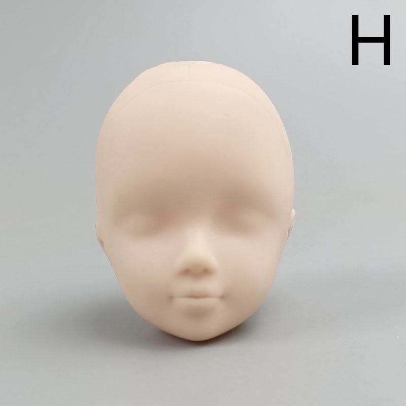 Кукольные пластиковые мягкие головы для поделок